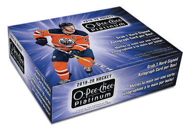 2019-20 Upper Deck O-Pee-Chee Platinum Hockey Hobby Box available at 401 Games Canada