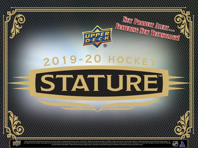 2019-20 Upper Deck Stature Hockey Hobby Box available at 401 Games Canada