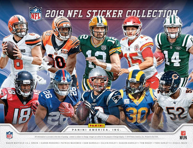 2019 Panini NFL Sticker Album available at 401 Games Canada