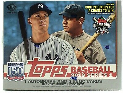 2019 Topps Series 1 Baseball Jumbo Box available at 401 Games Canada