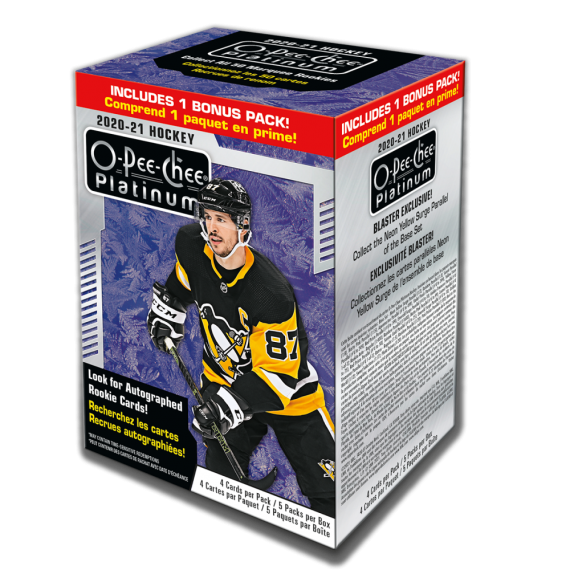 2020-21 O-Pee-Chee Platinum Hockey Blaster Box available at 401 Games Canada