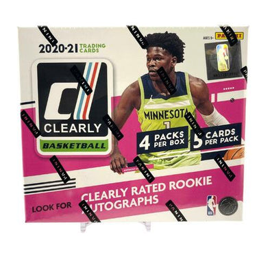 2020-21 Panini Clearly Donruss Basketball Hobby Box available at 401 Games Canada