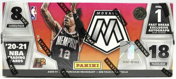 2020-21 Panini Mosaic Basketball Fast Break Box available at 401 Games Canada