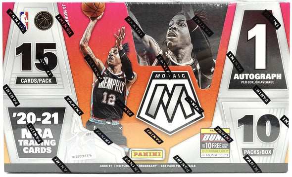 2020-21 Panini Mosaic Basketball Hobby Box available at 401 Games Canada