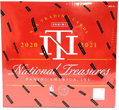 2020-21 Panini National Treasures Basketball Hobby Box available at 401 Games Canada