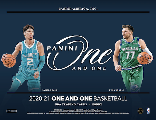 2020-21 Panini One and One Basketball available at 401 Games Canada