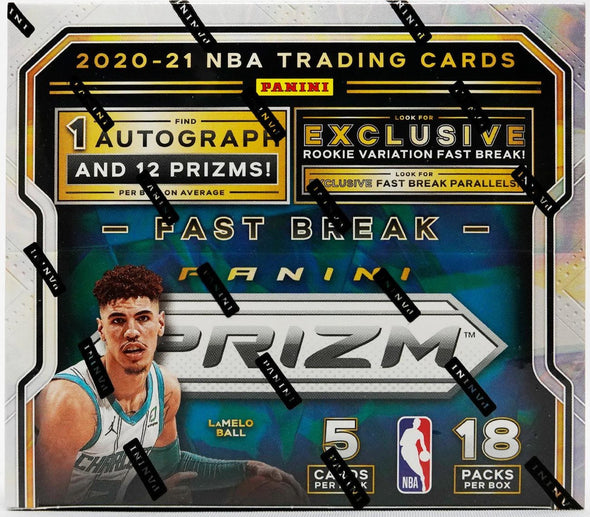 2020-21 Panini Prizm Basketball Fast Break Box available at 401 Games Canada