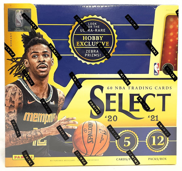 2020-21 Panini Select Basketball Hobby Box available at 401 Games Canada