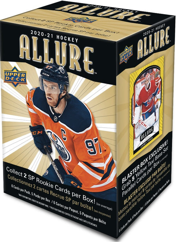 2020-21 Upper Deck Allure Hockey Blaster Box available at 401 Games Canada