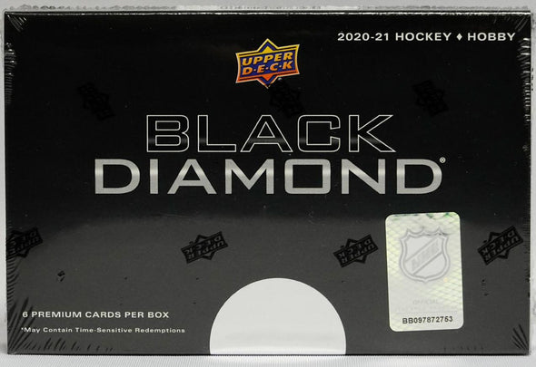 2020-21 Upper Deck Black Diamond Hockey Hobby Box available at 401 Games Canada