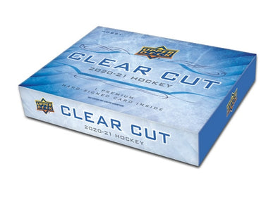 2020-21 Upper Deck Clear Cut Hockey Hobby Box available at 401 Games Canada