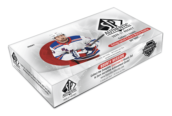 2020-21 Upper Deck SP Authentic Hockey Hobby Box available at 401 Games Canada