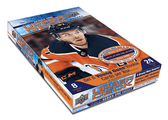 2020-21 Upper Deck Series 1 Hockey Hobby Box available at 401 Games Canada