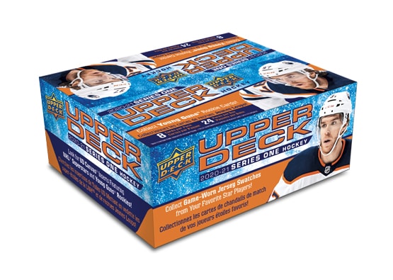 2020-21 Upper Deck Series 1 Hockey Retail Box available at 401 Games Canada