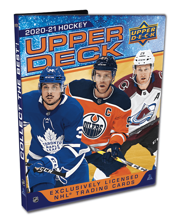 2020-21 Upper Deck Series 1 Hockey Starter Binder available at 401 Games Canada