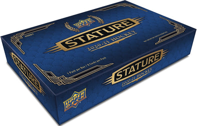 2020-21 Upper Deck Stature Hockey Hobby Box available at 401 Games Canada