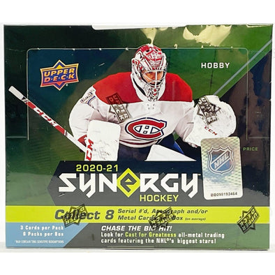 2020-21 Upper Deck Synergy Hockey Hobby Box available at 401 Games Canada