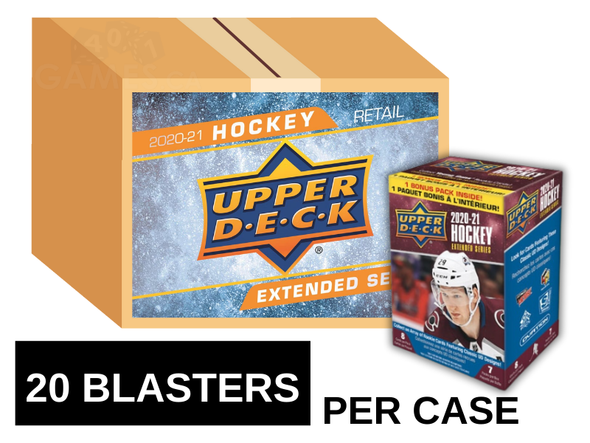 2020-21 Upper Deck Extended Hockey Blaster 20 Box Case