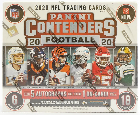 2020 Panini Contenders Football Hobby Case (12 Boxes) available at 401 Games Canada