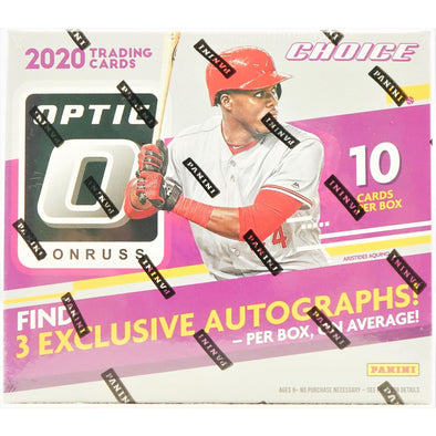 2020 Panini Donruss Optic Choice Baseball Hobby Box available at 401 Games Canada