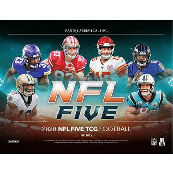 2020 Panini NFL Five Football Booster Box available at 401 Games Canada