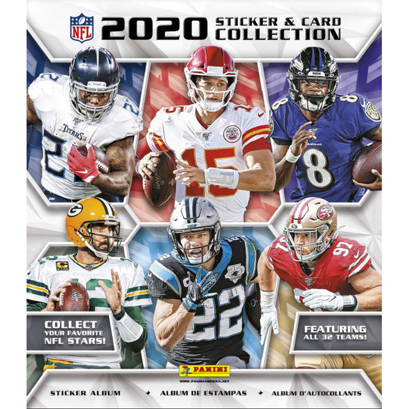 2020 Panini NFL Sticker Album available at 401 Games Canada