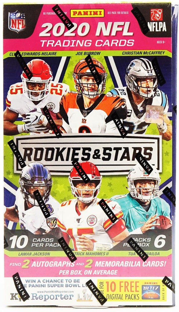 2020 Panini Rookies & Stars Football Hobby Box available at 401 Games Canada