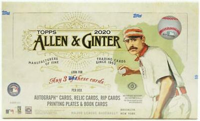 2020 Topps Allen & Ginter Baseball Hobby Box available at 401 Games Canada