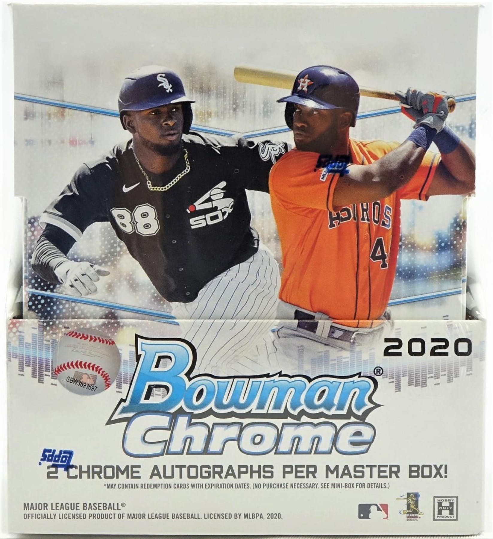 2020 Bowman Chrome Baseball HTA Jumbo Box