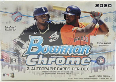 2020 Topps Bowman Chrome Baseball Jumbo Box available at 401 Games Canada
