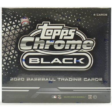 2020 Topps Chrome Black Baseball Hobby Box available at 401 Games Canada