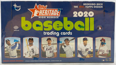 2020 Topps Heritage Baseball Hobby Box (High Number Edition) available at 401 Games Canada