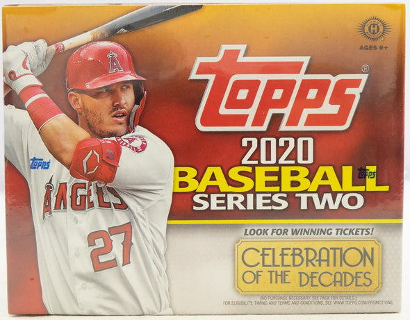 2020 Topps Series 2 Baseball Retail Box available at 401 Games Canada