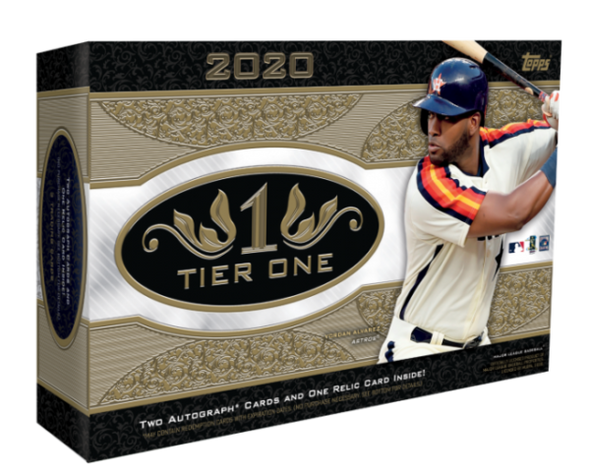 2020 Topps Tier One Baseball Hobby Box available at 401 Games Canada