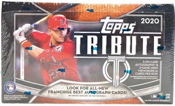 2020 Topps Tribute Baseball Hobby Box available at 401 Games Canada