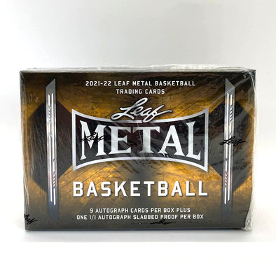 2021-22 Leaf Metal Basketball Jumbo Box available at 401 Games Canada