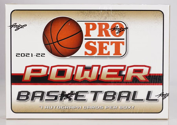 2021-22 Leaf Pro Set Power Basketball Hobby Box available at 401 Games Canada