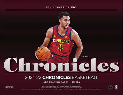 2021-22 Panini Chronicles Basketball Hobby Box available at 401 Games Canada