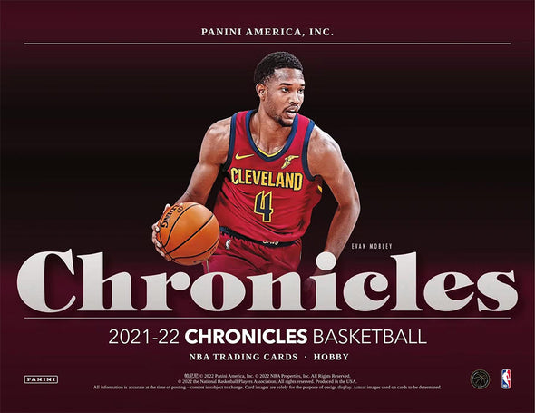 2021-22 Panini Chronicles Basketball Hobby Box available at 401 Games Canada