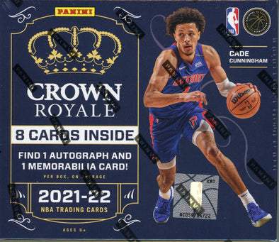 2021-22 Panini Crown Royale Basketball Hobby Box available at 401 Games Canada