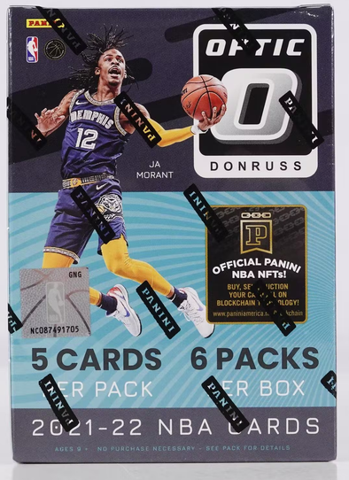 2021-22 Panini Donruss Optic Basketball Blaster available at 401 Games Canada