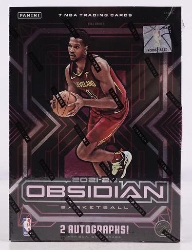 2021-22 Panini Obsidian Basketball Hobby Box available at 401 Games Canada