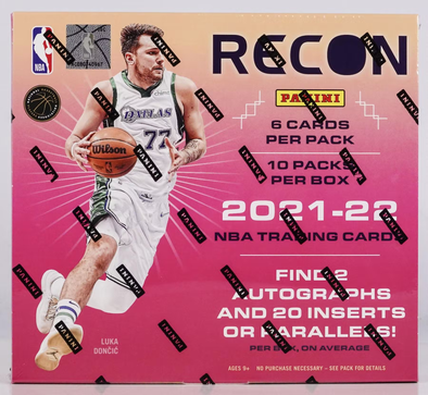 2021-22 Panini Recon Basketball Hobby Box available at 401 Games Canada