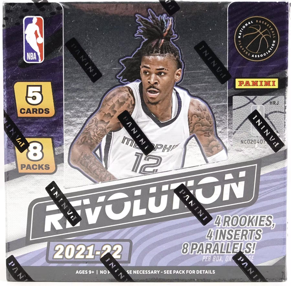 2021-22 Panini Revolution Basketball Hobby Box available at 401 Games Canada