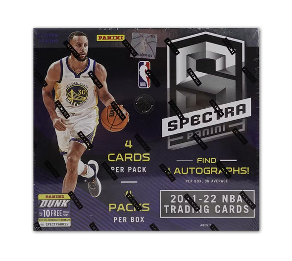 2021-22 Panini Spectra Basketball Hobby Box available at 401 Games Canada