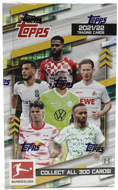 2021-22 Topps Bundesliga Soccer Hobby Box available at 401 Games Canada