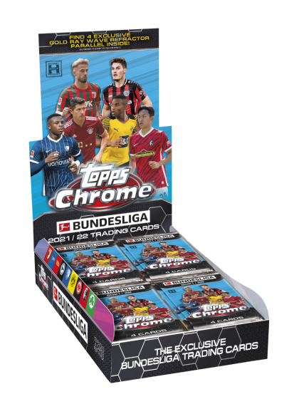 2021-22 Topps Chrome Bundesliga Soccer Lite Box available at 401 Games Canada