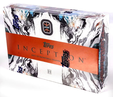 2021-22 Topps Inception Overtime Elite Basketball Hobby Box available at 401 Games Canada