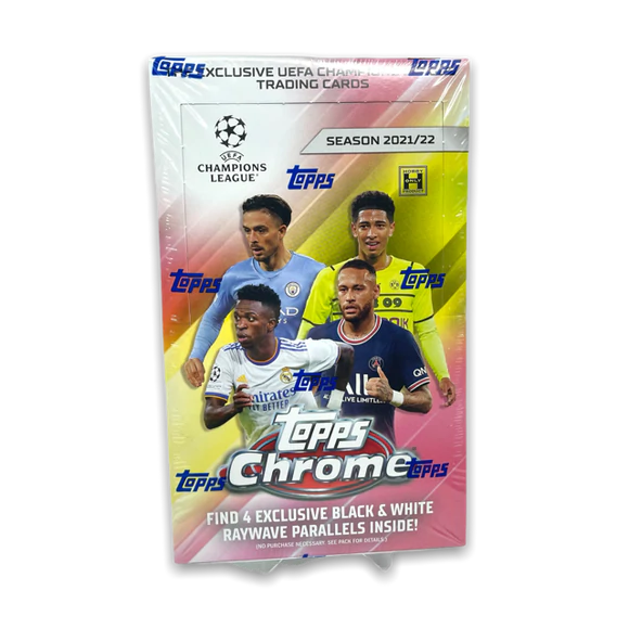 2021-22 Topps UEFA Champions League Chrome Soccer Lite Box available at 401 Games Canada