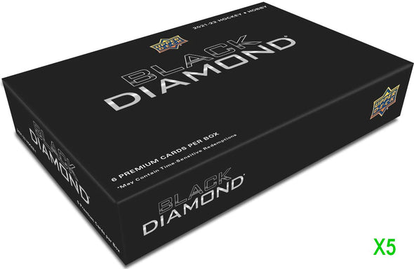 2021-22 Upper Deck Black Diamond Hockey Hobby Inner Case available at 401 Games Canada